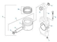 Load image into Gallery viewer, PAI Industries - Caterpillar Engine
One Piece Piston, Rod Bearings, and Ring Set - 3408 Series | woodlineparts.com