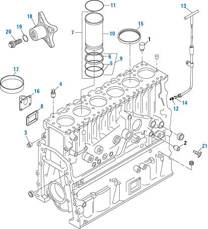 PAI Industries - Detroit Diesel Engine
Cylinder Block - Series 60 | woodlineparts.com