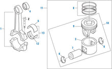Charger l'image dans la galerie, PAI Industries - Cummins Engine
Two Piece Piston - 6C/ 8.3/ISC / ISL / ISL9 Series | woodlineparts.com