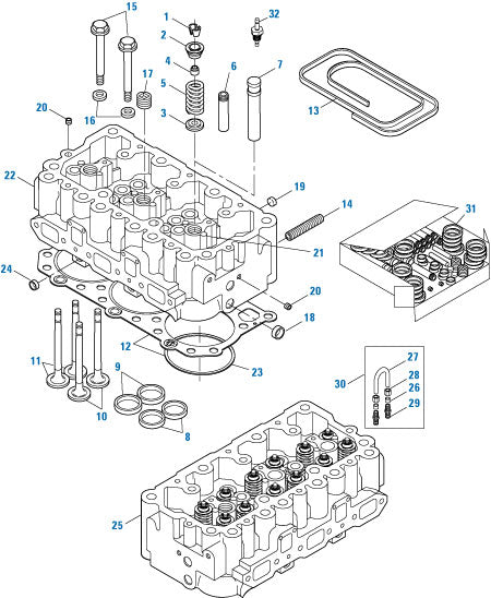PAI Blue - Mack & Volvo Applications
Four Valve Head - Engine - E6 Series | woodlineparts.com