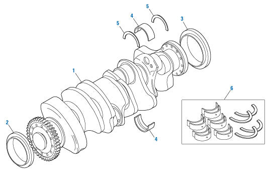 PAI Industries - Caterpillar Engine
Crankshaft - 3408 Series | woodlineparts.com