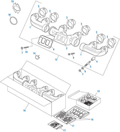 PAI Industries - Caterpillar Engine
Exhaust Manifold - 3406E / C15 / C16 / C18 Series | woodlineparts.com