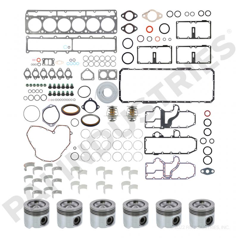PAI 312601-017 CATERPILLAR ENGINE OVERHAUL KIT (3126) (STD / STD)