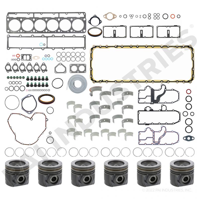 PAI 312605-049 CATERPILLAR ENGINE OVERHAUL KIT (3126) (STD / STD) | woodlineparts.com