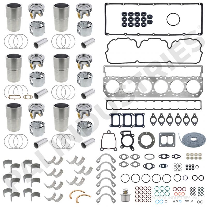 PAI 317601-017 ENGINE INFRAME KIT FOR CATERPILLAR 3176 (STD / STD) | woodlineparts.com