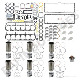 PAI 340614-010 CATERPILLAR ENGINE INFRAME OVERHAUL KIT 3406 (STD / STD) | woodlineparts.com