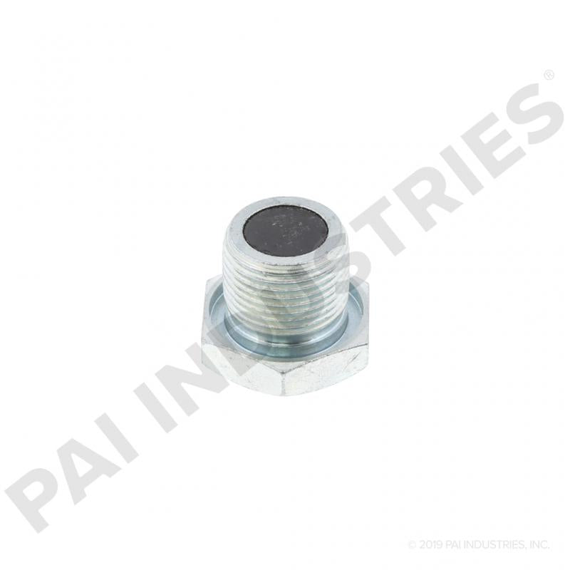 PAI 342148 CATERPILLAR OIL PAN DRAIN PLUG (1-1/8-12") (STEEL) (MAGNETIC) | woodlineparts.com