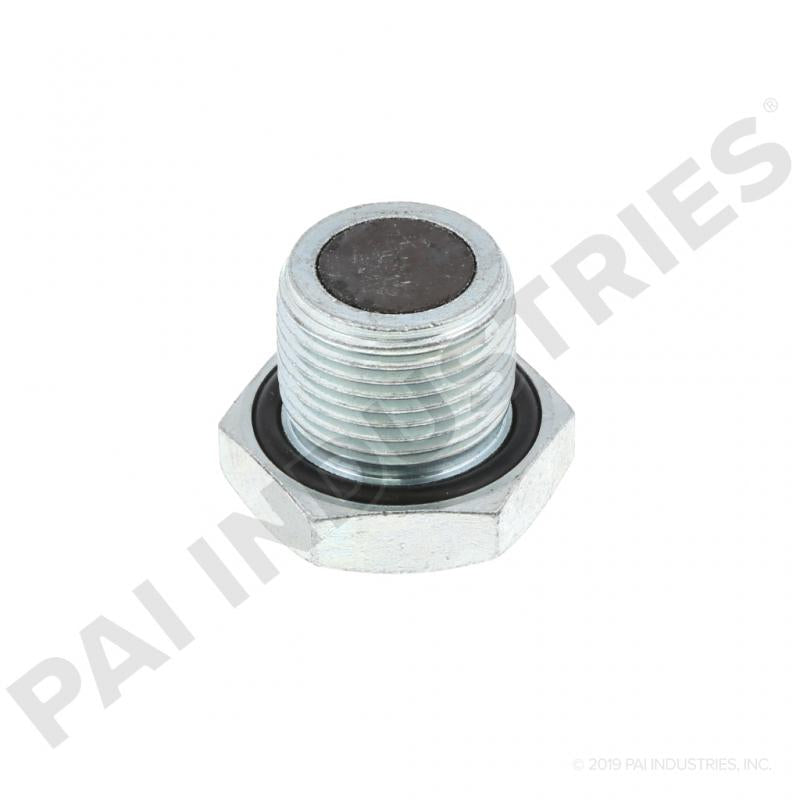 PAI 342149 CATERPILLAR 9X6451 OIL DRAIN PLUG (1-1/8"-12) (MAGNETIC) (1W7573) | woodlineparts.com
