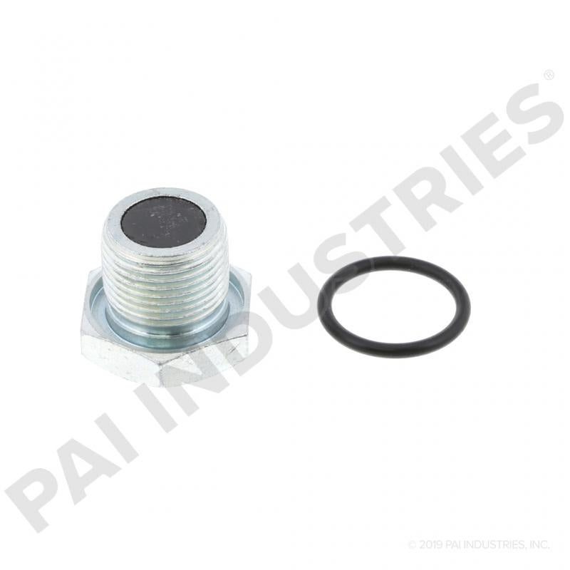 PAI 342149 CATERPILLAR 9X6451 OIL DRAIN PLUG (1-1/8"-12) (MAGNETIC) (1W7573) | woodlineparts.com