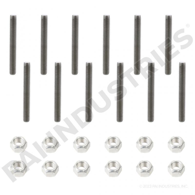 PAI 380190 CATERPILLAR EXHAUST MANIFOLD STUD KIT (3176 / C10 / C11 / C12 / C13) (USA) | woodlineparts.com