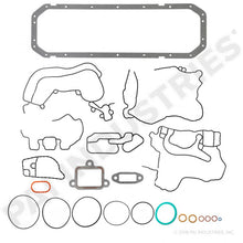 Load image into Gallery viewer, PAI 431273 NAVISTAR 1824985C99 BLOCK ACCESSORY GASKET KIT (DT466E / DT530E)
