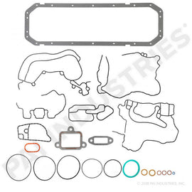 PAI 431273 NAVISTAR 1824985C99 BLOCK ACCESSORY GASKET KIT (DT466E / DT530E)