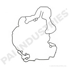 Charger l&#39;image dans la galerie, PAI 431305 NAVISTAR 1841018C2 FRONT COVER GASKET (DT466E / DT530E / DT570E) (USA) | woodlineparts.com