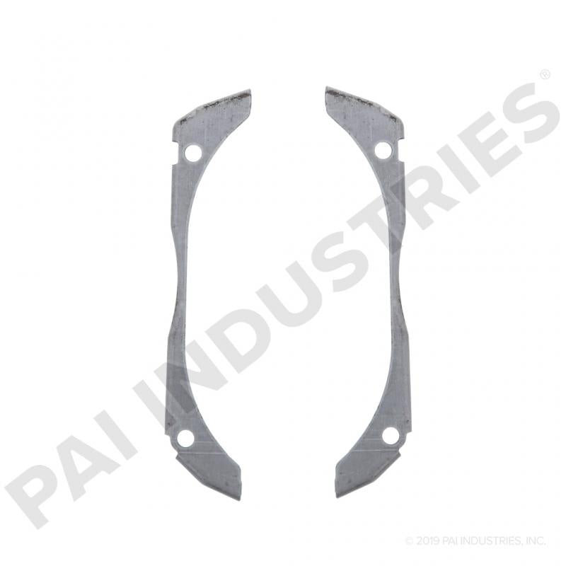 PACK OF 2 PAI 441167 NAVISTAR 1840136C1 OIL PAN SUPPORT RAIL (END) (DT570 / DT466E) | woodlineparts.com