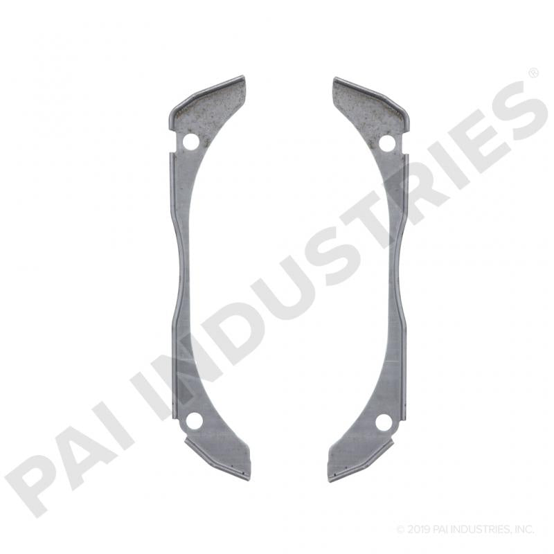 PACK OF 2 PAI 441167 NAVISTAR 1840136C1 OIL PAN SUPPORT RAIL (END) (DT570 / DT466E) | woodlineparts.com