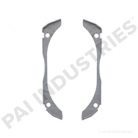 PACK OF 2 PAI 441167 NAVISTAR 1840136C1 OIL PAN SUPPORT RAIL (END) (DT570 / DT466E) | woodlineparts.com