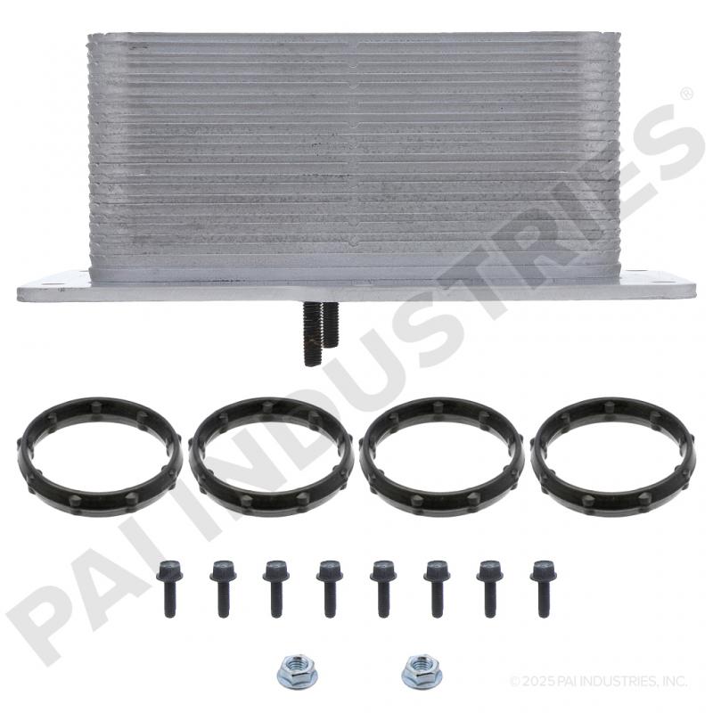 PAI 441419 NAVISTAR 188626C91 ENGINE OIL COOLER KIT (DT466) (2004 & UP) | woodlineparts.com