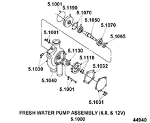 Load image into Gallery viewer, Interstate-McBee® Detroit Diesel® 5103544 Fresh Water Pump Seal Ring (V71 / V92)