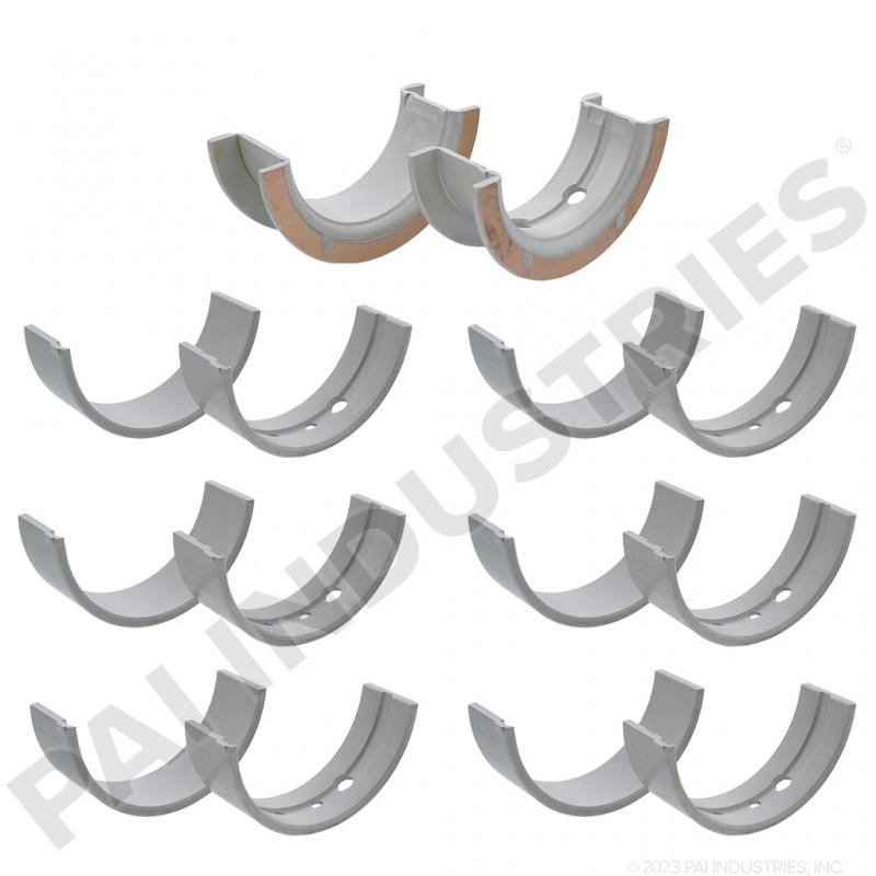 PAI 470023 NAVISTAR 1823850C91 MAIN BEARING KIT (.030") (DT360) (NARROW) | woodlineparts.com