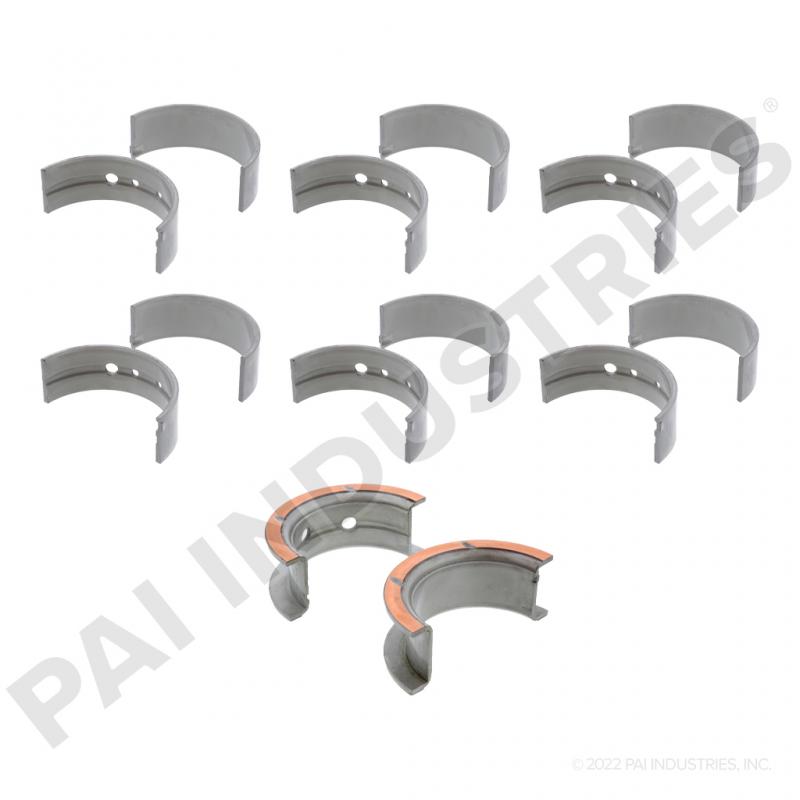 PAI 470027 NAVISTAR 1823845C91 MAIN BEARING KIT (.020") (WIDE) (DT466)