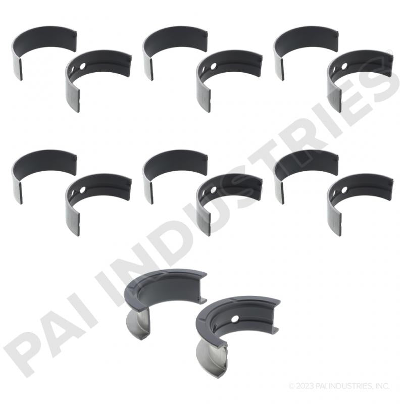 PAI 470120HP NAVISTAR 2511360C91 MAIN BEARING SET (STD) (DT466 / DT530) (HIGH PERFORMANCE) | woodlineparts.com