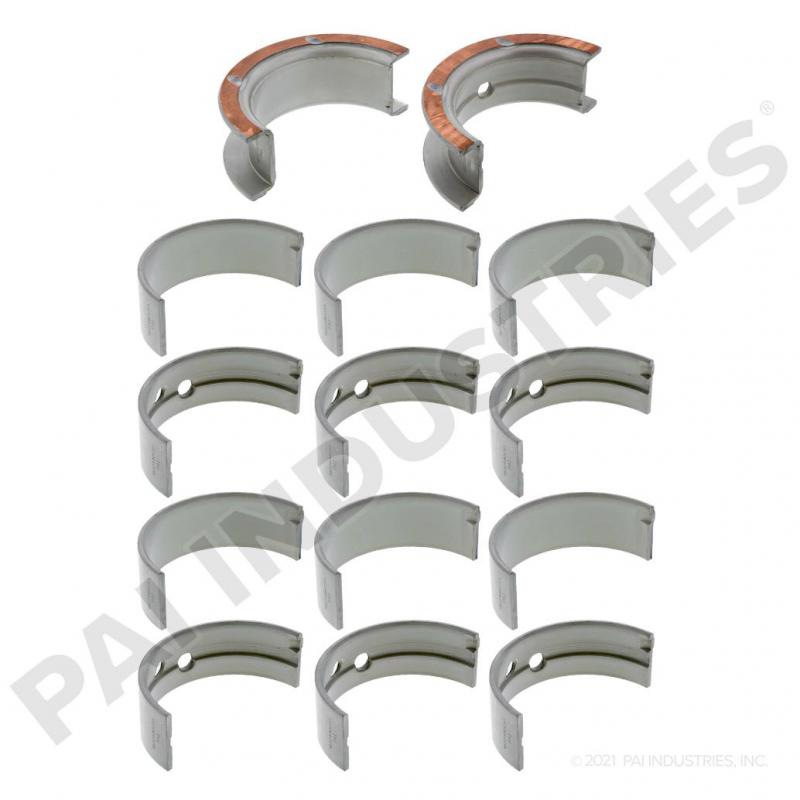 PAI 470121 NAVISTAR MAIN BEARING SET (.010") (DT466 / DT466E / DT530 / DT530E)
