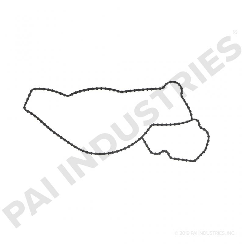 PAI 481815 NAVISTAR 1831676C92 WATER PUMP KIT (7.3 / 444 / T44E) (USA)