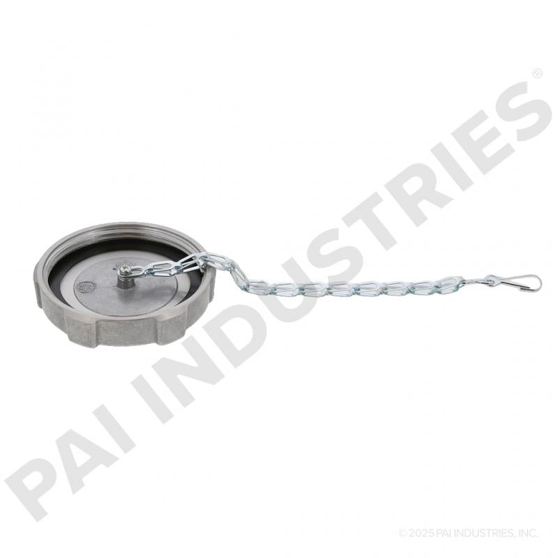 PAI 481880 NAVISTAR 3591620C2 FUEL CAP (3-1/2"-8) (NON-VENTED) (CHROME) | woodlineparts.com