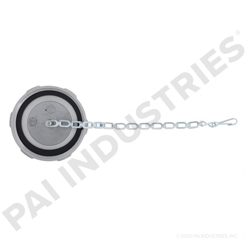 PAI 481880 NAVISTAR 3591620C2 FUEL CAP (3-1/2"-8) (NON-VENTED) (CHROME) | woodlineparts.com