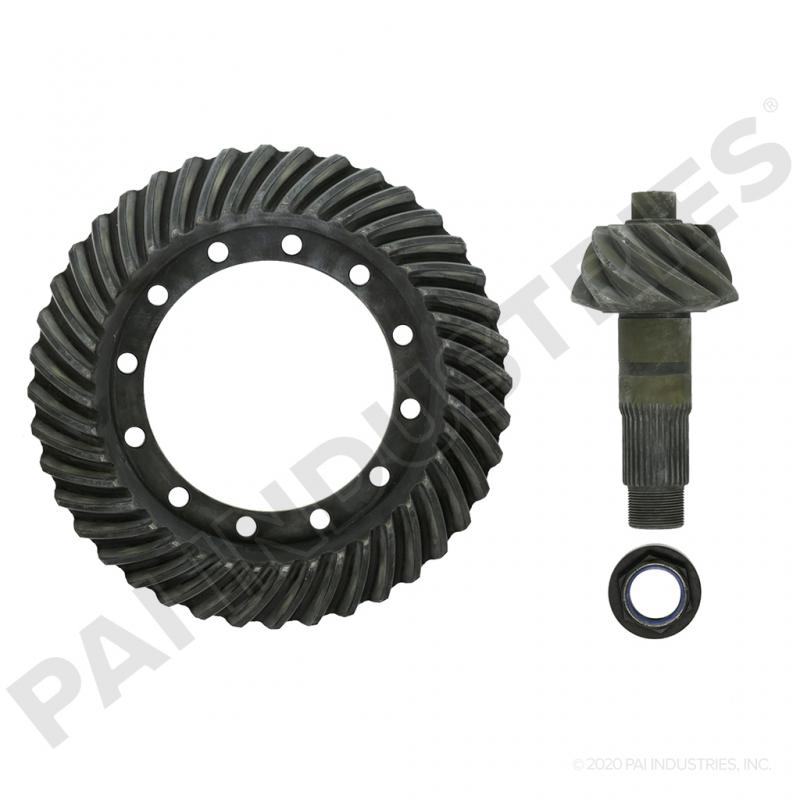 PAI 497054 NAVISTAR 1665361C91 GEAR SET (4.44 RATIO) (34,000 LB) (N340) | woodlineparts.com