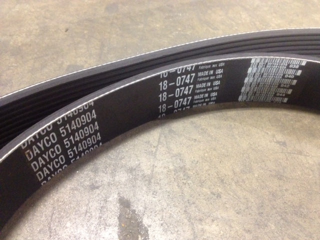5140904 GENUINE DETROIT DIESEL® BELT (75.00" L., 10 GROOVE, POLY-VEE)