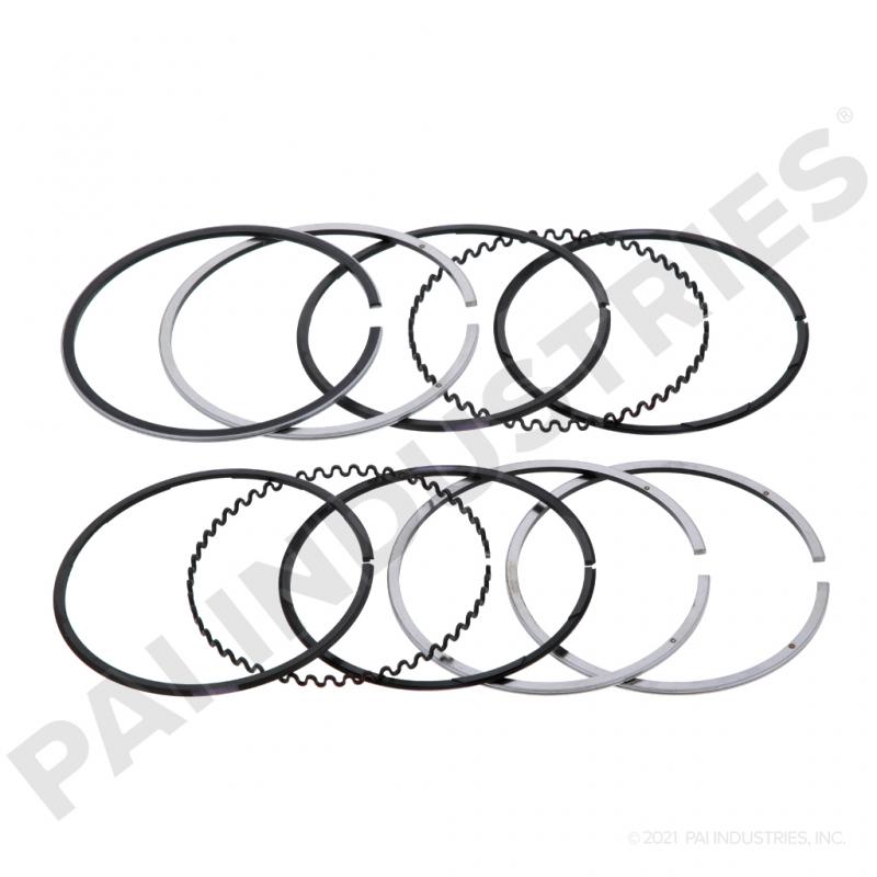 PAI 605068 DETROIT DIESEL 5198822 PISTON RING SET (TRUNK) (53 / V53) (USA) | woodlineparts.com