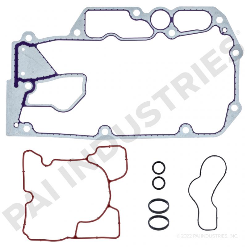 PAI 631450 OIL COOLER GASKET KIT FOR DETROIT DIESEL DD15 / DD16 ENGINES