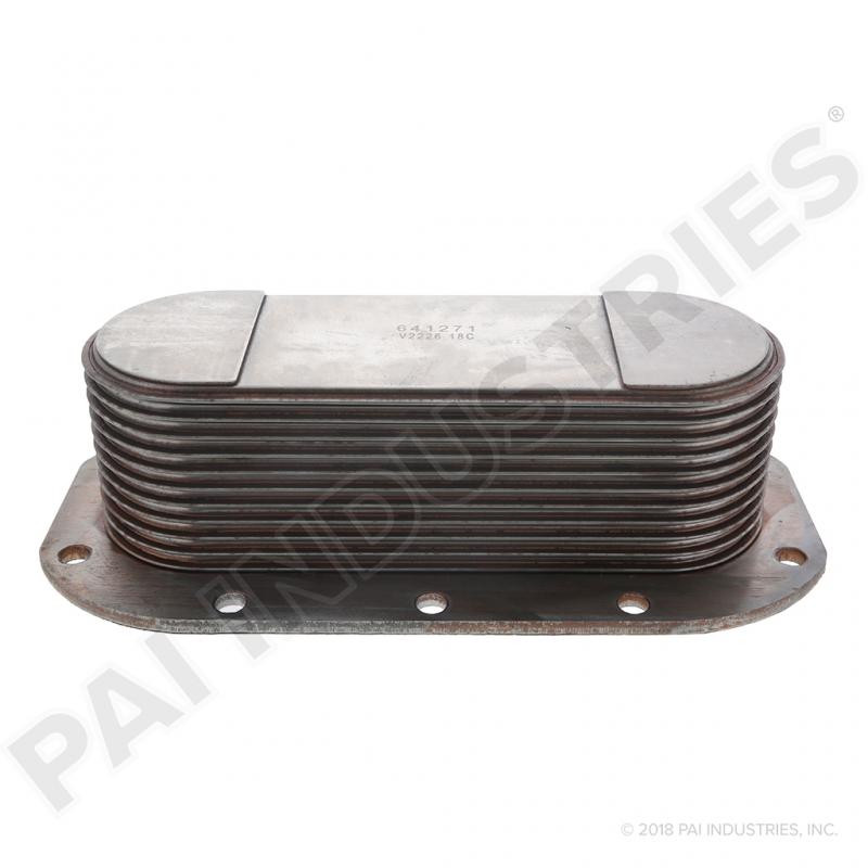 PAI 641271 DETROIT DIESEL 23522415 OIL COOLER (11 PLATE) (SERIES 50 / 60) (52474367)