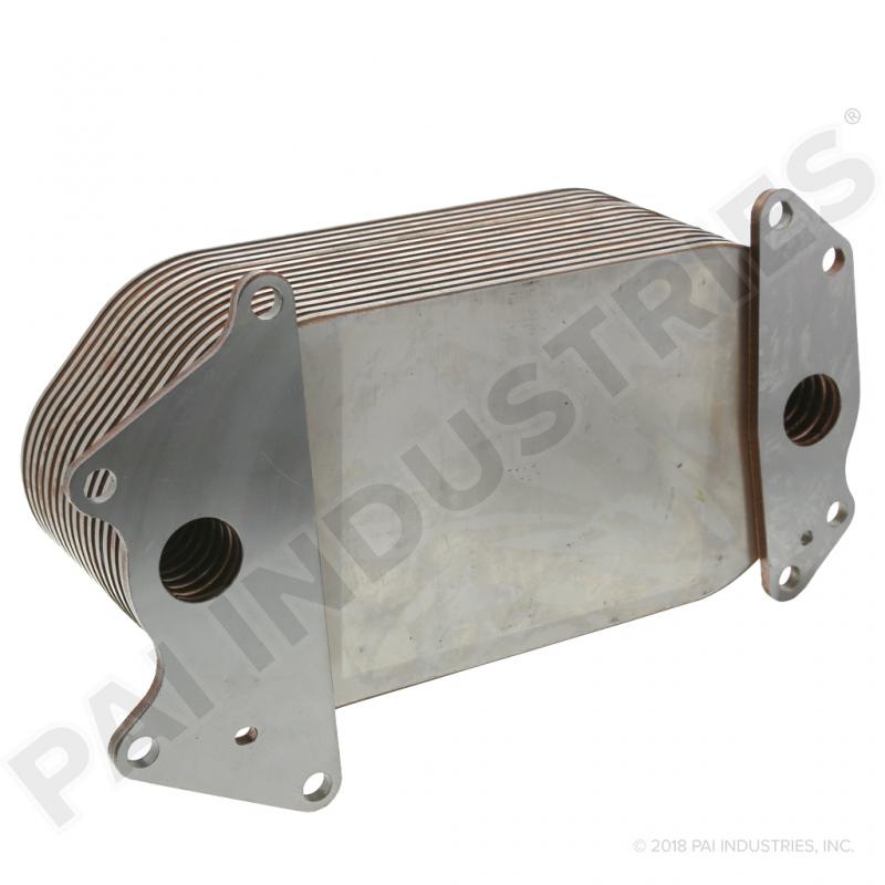 PAI 641273 DETROIT DIESEL A4721800965 OIL COOLER (15 PLATE) (DD15 / DD16) | woodlineparts.com
