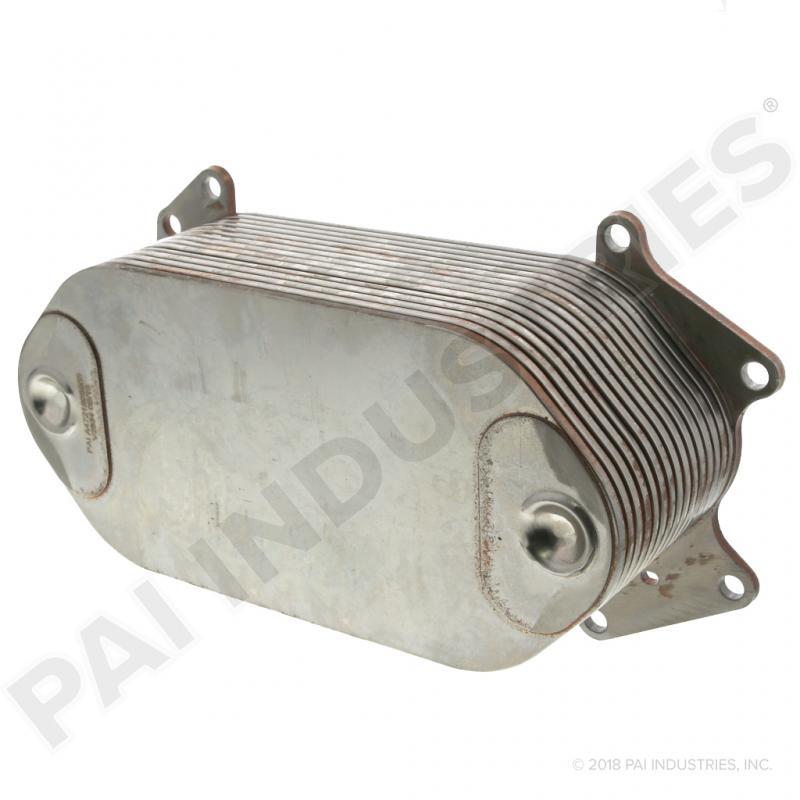 PAI 641273 DETROIT DIESEL A4721800965 OIL COOLER (15 PLATE) (DD15 / DD16) | woodlineparts.com