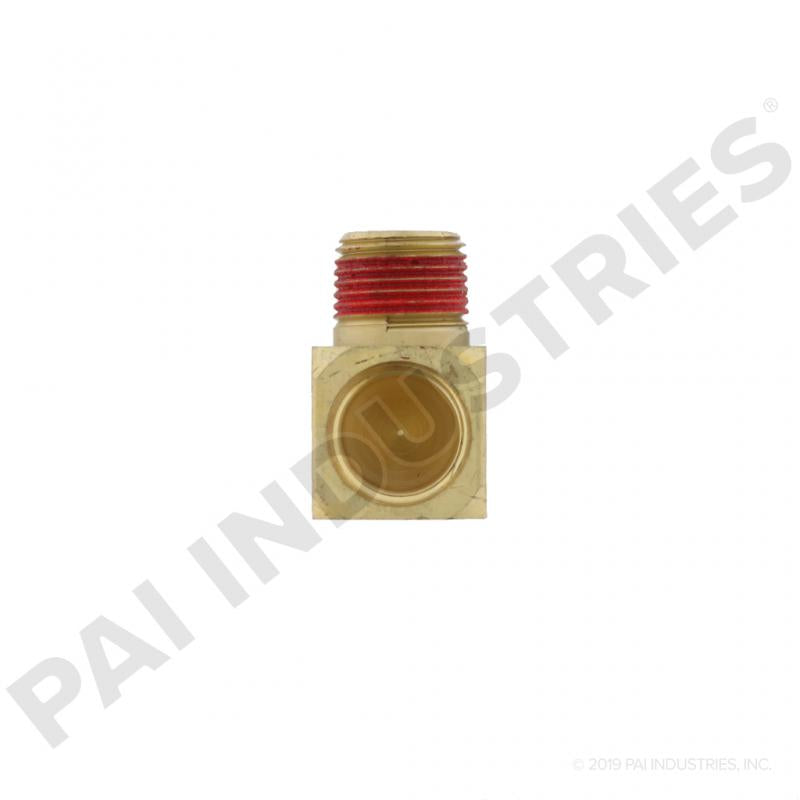 PAI 642080 DETROIT DIESEL 8929725 FUEL FITTING (90 DEGREE) (RESTRICTED) | woodlineparts.com