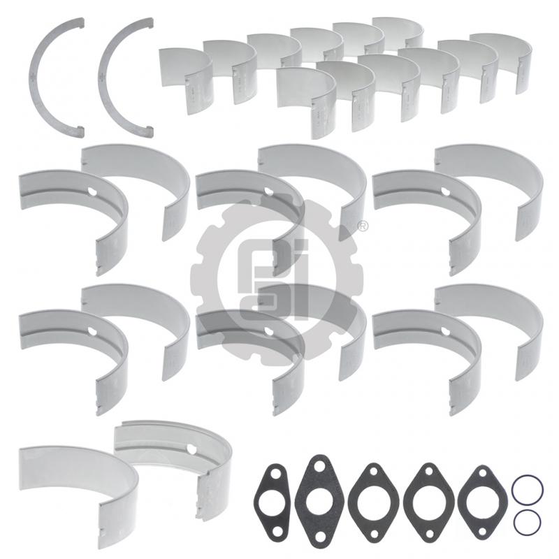 PAI 671710 DETROIT DIESEL 23531606 LOWER BEARING KIT (SERIES 60) (STD) | woodlineparts.com