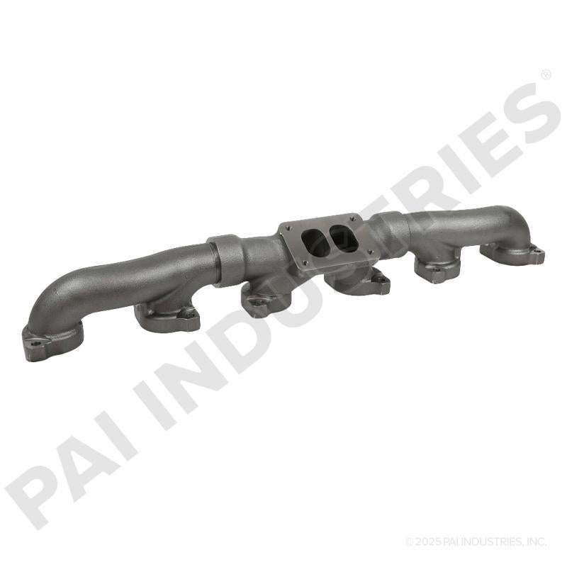 PAI 681107 EXHAUST MANIFOLD KIT FOR DETROIT DIESEL SERIES 60 (USA) (3 PC SEALED ASSEMBLY) (30 DEGREE DOWN ANGLE) | woodlineparts.com