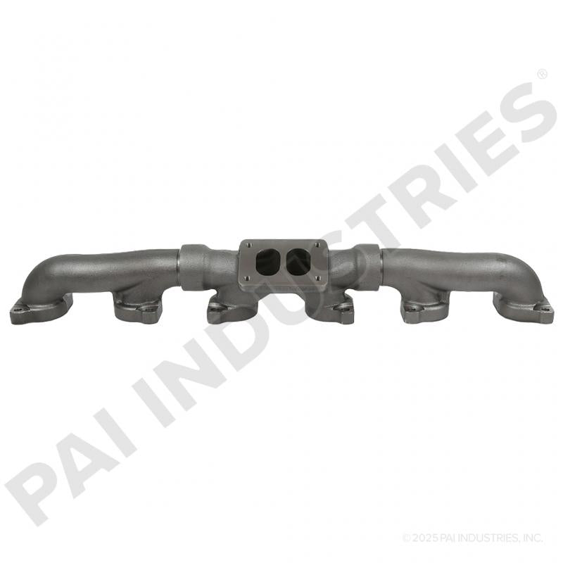 PAI 681107 EXHAUST MANIFOLD KIT FOR DETROIT DIESEL SERIES 60 (USA) (3 PC SEALED ASSEMBLY) (30 DEGREE DOWN ANGLE) | woodlineparts.com