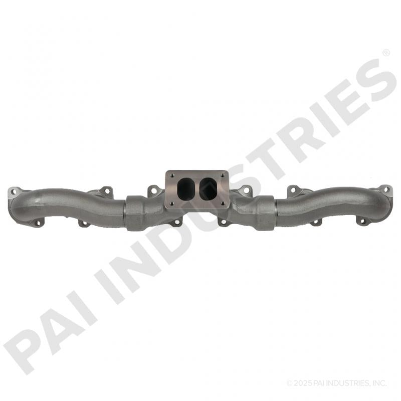 PAI 681107 EXHAUST MANIFOLD KIT FOR DETROIT DIESEL SERIES 60 (USA) (3 PC SEALED ASSEMBLY) (30 DEGREE DOWN ANGLE) | woodlineparts.com