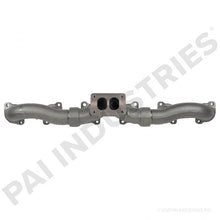 Load image into Gallery viewer, PAI 681107 EXHAUST MANIFOLD KIT FOR DETROIT DIESEL SERIES 60 (USA) (3 PC SEALED ASSEMBLY) (30 DEGREE DOWN ANGLE) | woodlineparts.com