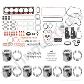 PAI 6BS103-001 CUMMINS N/A ENGINE OVERHAUL KIT (6B) (STD / STD)