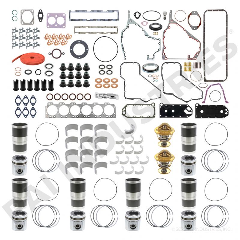 PAI 6CS105-026 CUMMINS N/A ENGINE OVERHAUL KIT (6C) (STD / STD)