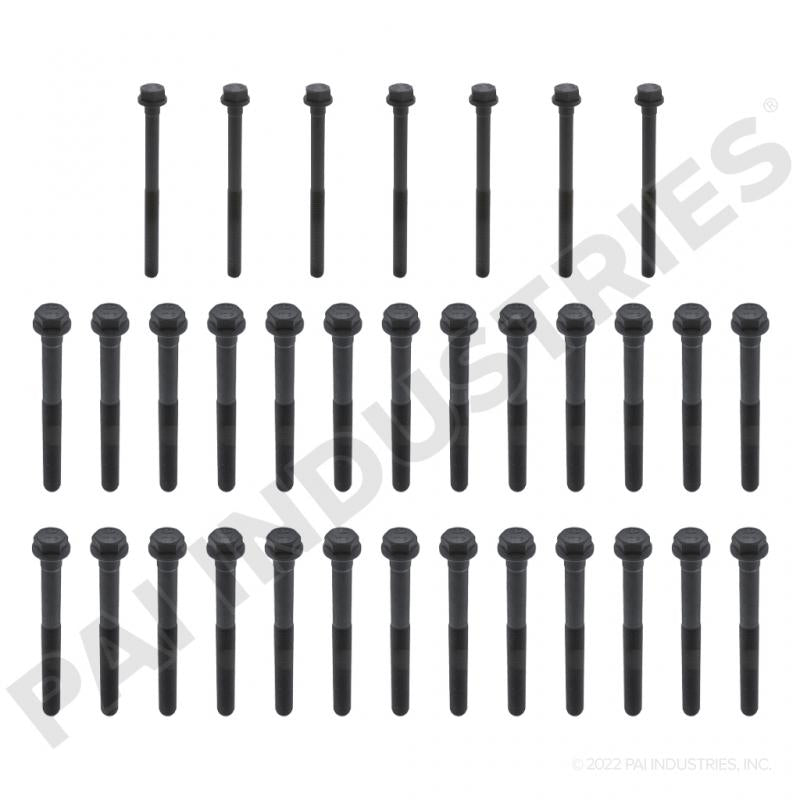 PAI 700112 CYLINDER HEAD BOLT KIT FOR PETERBILT PACCAR MX13