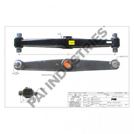 PAI 750267 OEM HENDRICKSON 50501-017 EQUALIZER BEAM (4QK5102P17) (USA) | woodlineparts.com
