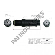 Charger l&#39;image dans la galerie, PAI 803720 MACK 800-6222086001 SEAT AIR SPRING KIT (10.50&quot; L) (M8 X 1.25)