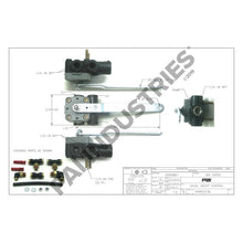 Load image into Gallery viewer, PAI 803738 MACK 85144423 HEIGHT CONTROL VALVE (1/4&quot; NPT PORTS) (USA)