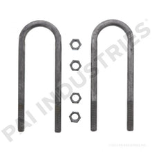 Load image into Gallery viewer, PACK OF 2 PAI 804355 MACK 7QK2169P12 U-BOLT KIT (7/8&quot;-14 X 12-5/8&quot; L) (USA)