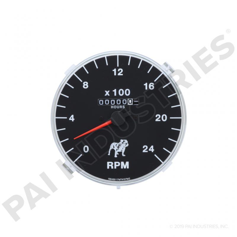PAI 804365 MACK 17MT4107M2 TACHOMETER (ELECTRIC) (0-2400 RPM) (W/HOURS) OEM | woodlineparts.com